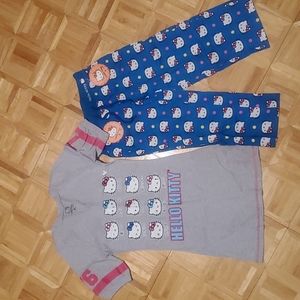 Hello Kitty pajamas set size S